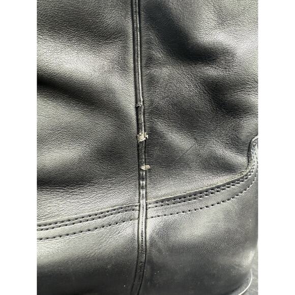 Ariat Western Cowboy Leather Boots Men's Size 8.5EE Classic Black Style 10002192 - Picture 11 of 16